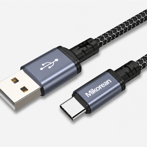 Untitled-1 Mikorean 2.4A USB-A to USB-C Braided Charging Cable