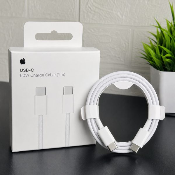 ngngfcn Apple USB-C to USB-C 60W Fast Charging Cable (1 Meter)
